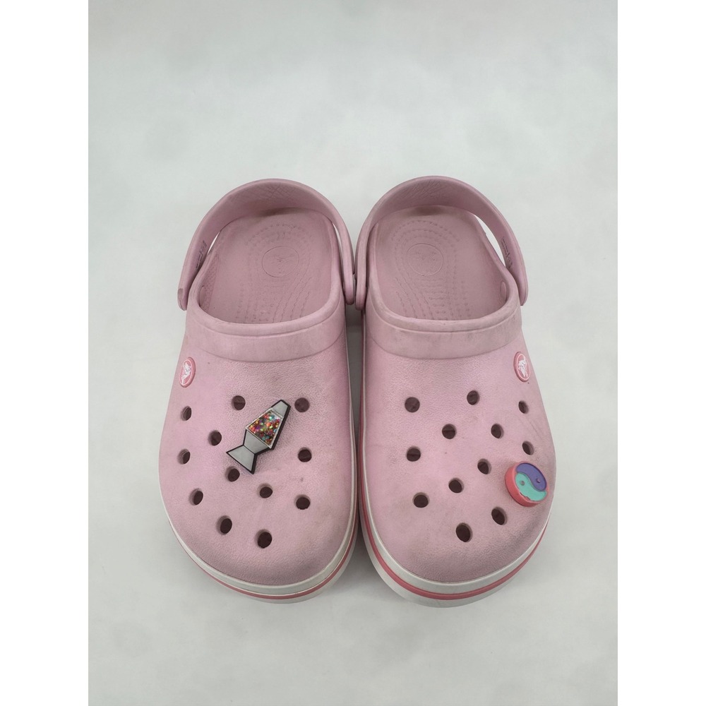 Crocs Crocband Pink Clogs Kids Juniors J5